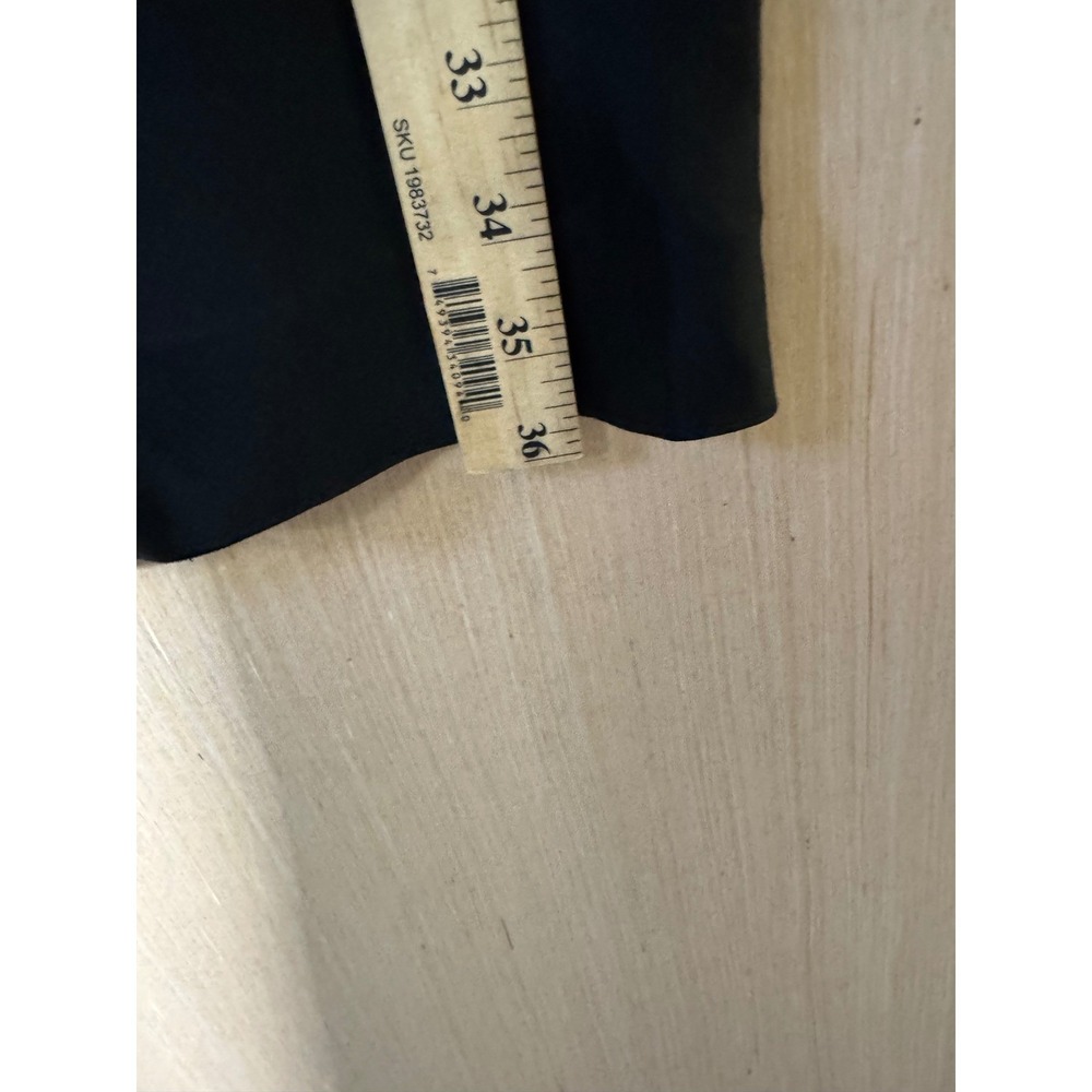 Balenciaga Black Dress Vintage Deadstock NWT Bow Neck Dolman Sleeve Wool Italy - Picture 2 of 10
